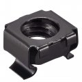 Uxcell Snap-in Cage Nuts M10 X 1 5mm Carbon Steel Metric Nut For Server Shelve Cabinet 25pcs