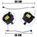 Bapmic 56028994aa Downstream Upstream Oxygen Sensor For Chrysler 300 Dodge Jeep Mitsubishi Volkswagen Ram Pack Of 4