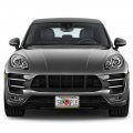 Fastasticdeals Metal Insert License Plate Frame Flag Of Ghana Weatherproof Car Accessories Chrome 2 Holes Solid