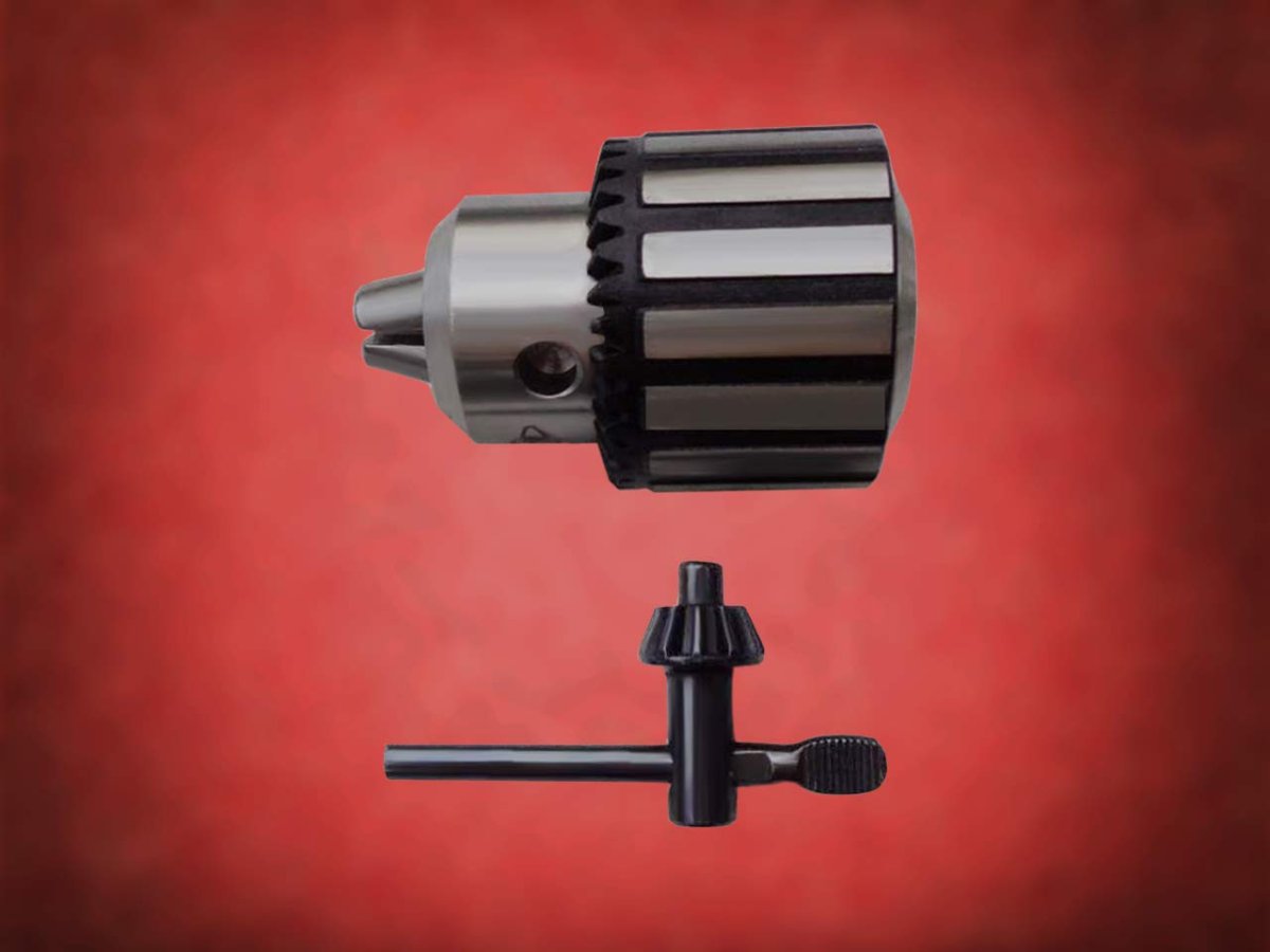 1 2 In Heavy Duty Keyless Drill Chuck Replacement For Delta Dp200 Press Stainless Steel With Key