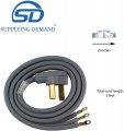 Supplying Demand 5 Foot Range Electrical Power Cord 3 Prong Wire 40 Amp 250 Volt