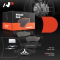 A-premium Front Ceramic Disc Brake Pads Set Compatible With Select Ford Mazda And Mercury Models Escape 2005-2010 2012 Tribute