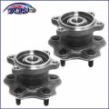 2pcs 512201 Rear Wheel Hub Bearing Assembly Fit For 02-2006 Nissan Altima 04-2008 Maxima 04-2009 Quest 5 Lug W Abs