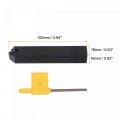 Uxcell Indexable Cnc Lathe Turning Tool Holder 45a Ssdcn1616h09 5 8 Shank 42cr Steel Carbide For Grooving Threading