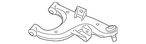 Genuine Nissan Parts Rt Lower Cntrl Arm 551a0-zq00a