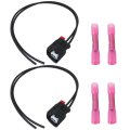 Premium 645134 Wheel Speed Sensor Connector Pigtail W Heat Shrink Connectors For Jeep Chrysler Dodged Chevy Lincoln Cadillac 
