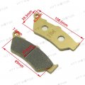 Httmt Disc Brake Pad Set Compatible With Ducati Gt 1000 Touring Sport Classic 990 Adventure