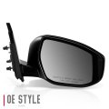 Ni1321260 Factory Style Passenger Right Side Mirror Manual Folding Power Adjust Compatible With Maxima 16-19 Textured Black