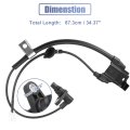 Abs Wheel Speed Sensor Rear Right 89545-48040 Replacement For Toyota Highlander 2008-2014