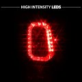 Amerilite For 2003-2006 Chevy Silverado 1500 2500 3500 04-06 Sierra Clear Black Led Replacment Taillights Brake Lamp Set
