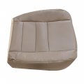 Driver Side Bottom Replacement Seat Cover Leather Med Parchment Tan For Ford F250 F350 F450 F550 Lariat 2002 2003 2004 2005