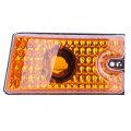 Cab Marker Light 5x Amber Top Roof Running Replacement Assembly Fit For 2003-2009 Hummer H2 Sut Suv 