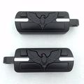 Black Eagle Hawk Shape Foot Pegs For Most 1984 To 2014 Harley Davidson Models With Male Mount Style Footpeg Supports Billet 