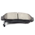 Front D787 Ceramic 4pcs W Hardware Disc Brake Pad Set 