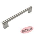 Cosmas 377-160sn Satin Nickel Cabinet Hardware Contemporary Style Bar Handle Pull 6-5 Inch 160mm Hole Centers 7-3 16 Overall 