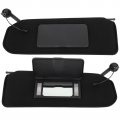 Left Right Sides Sun Visor Assembly Withroof Fit For 1997 1998 1999 2000 2001 2002 2003 2004 Chevrolet Corvette C5 Black Car 