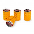 Coastal No Wake Zone Valve Stem Caps For Tire Rim Wheel Aluminum Yellow