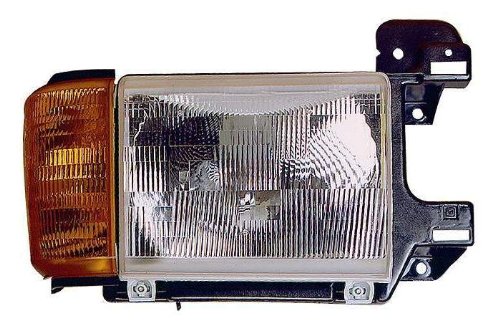 Depo 331-1106r-csu Ford F-series Pickup Bronco Passenger Side Replacement Headlight Assembly With Corner Light