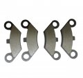 Jem Jules Front Rear Brake Pads For Polaris Razor Rzr 800 S 570