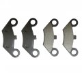 Jem Jules Front Rear Brake Pads For Polaris Razor Rzr 800 S 570
