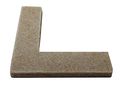 Shepherd Hardware 9816 1-1 2-inch Heavy Duty Self-adhesive Felt Corner Furniture Pads 8-pack 