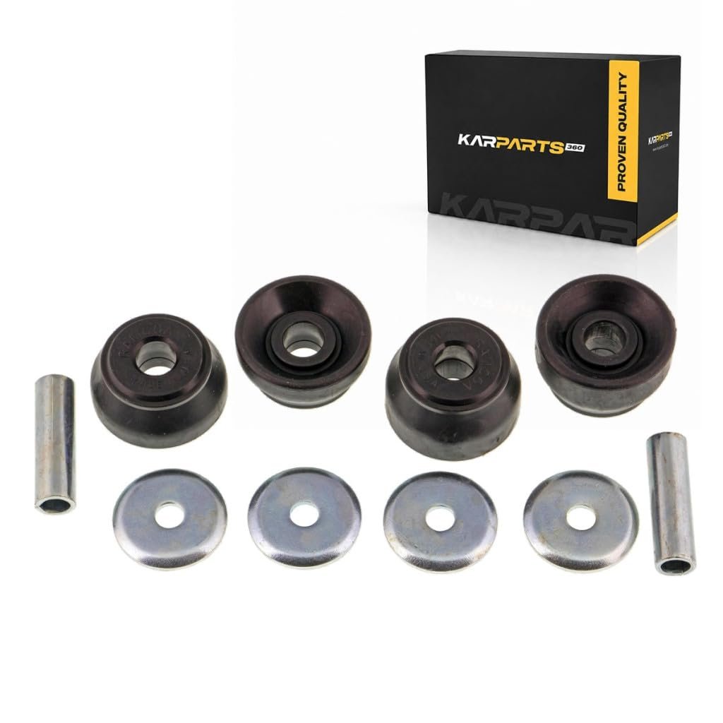 Strut Rod Bushing Set For 1990 2002 Honda Accord Sedan Coupe Wagon Natural Rubber Black 1 22 In Height Front Position Alx Pau