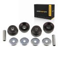 Strut Rod Bushing Set For 1990 2002 Honda Accord Sedan Coupe Wagon Natural Rubber Black 1 22 In Height Front Position Alx Pau