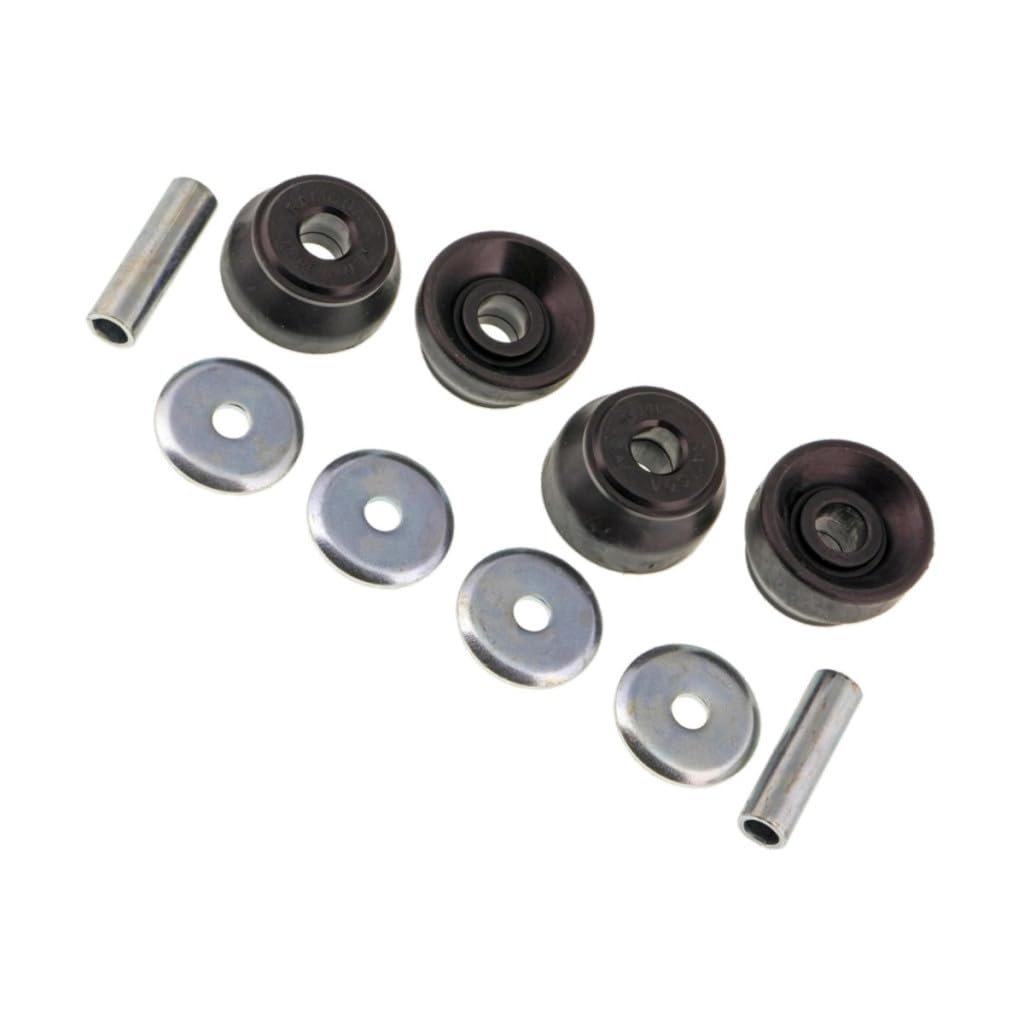 Strut Rod Bushing Set For 1990 2002 Honda Accord Sedan Coupe Wagon Natural Rubber Black 1 22 In Height Front Position Alx Pau