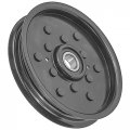 Caltric Flat Idler Pulley Compatible With John Deere Lx172 Lx173 Lx176 Lx178 Lx186 Lx188 Lx280 Lx289