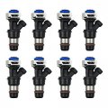 New Fuel Injector Set Of 8 For Cadillac Escalade Sliverado Sierra Suburban 1999-2007 Fj315 Fj10062