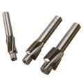 Valink 7pcs Set M3 2-m12 4 Hss Countersink End Mill Cutters Drill Bits Set Flute Metaling Slot Drill Bit Woodworking Pilot