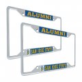 San Jose State University Metal License Plate Frame For Front Or Back Of Car Officially Licensed Alumni 2-pack 