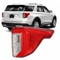 1pc Passenger Side Halogen Led Tail Light Replacement For 2020-2023 Ford Explorer Rear Brake Lamp Assembly Rh Right Fo2801275 