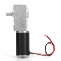 12v Electric Gearbox Motor Ball Bearing Wear Resistance Reduce Reversible Worm Gear 8mm Shaft For Curtain Machines Advertising