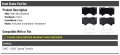 Front Brake Pad Set Compatible With 2007-2020 Toyota Tundra