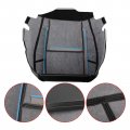 Autokay Black Driver Passenger Bottom Seat Cover Fits For Cadillac Escalade 2007-2014