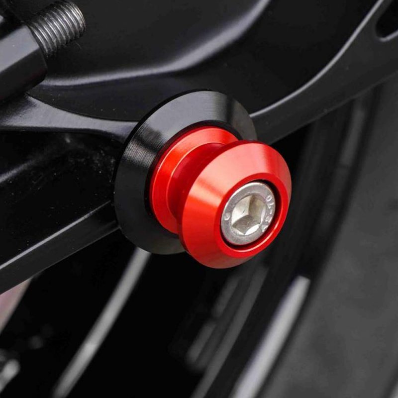 Swing Arm Spools Paddock Stand Bobbin Fit For Cbr Vfr Rc51 Daytona Street Triple S1000rr Hayabusa Bandit Katana Sv Zx-6r Zx-10r