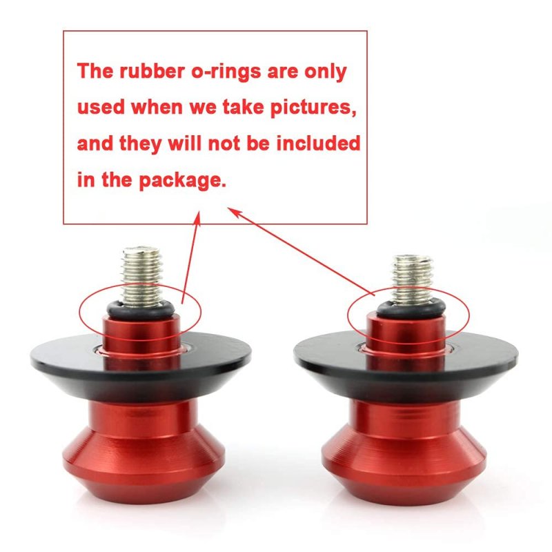 Swing Arm Spools Paddock Stand Bobbin Fit For Cbr Vfr Rc51 Daytona Street Triple S1000rr Hayabusa Bandit Katana Sv Zx-6r Zx-10r