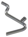 The Hillman Group 853040 148 X 7 8-inch Angled Hook Zinc Plated 