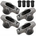 Ocpty 4x 1 50 Ratio 3 8 Studs Engine Roller Rocker Arm Fit For Sbc 305 350 400 Small Block Chevy Dm-ss3501538