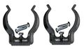 Maglite Black Mounting Brackets For Aa Mini 2 Pk 