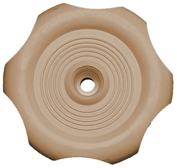 Rv Designer Collection H719 Shaft Window Knob 1-inch Beige Quantity 1
