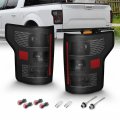 Amerilite For 2018-2020 Ford F150 Truck Oe Style Black Replacement Tail Lights Assembly Set Passenger And Driver Side 