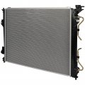 Ocpty Auto Parts Radiator Replacement For 2007-2011 Hyundai Azera 3l 2006-2011 8l 2006-2010 Sonata 2 4l 3