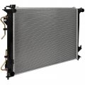 Ocpty Auto Parts Radiator Replacement For 2007-2011 Hyundai Azera 3l 2006-2011 8l 2006-2010 Sonata 2 4l 3