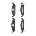 Front Brake Pads For Chrysler Cirrus 1995 1996 1997 1998 1999 2000 Semi Metallic Friction 1 84 In Inner Pad Height 