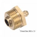 Uxcell Brass Straight Grease Fitting M20 X 1 5mm Thread Hydraulic Accessories 2pcs