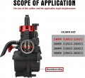 Nibbi Carburetor Pe24 Fit 125cc 150cc Motorcycle Engine With Carb Jets For Dirt Pit Bike Mini Motocross Gy6