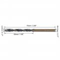Uxcell Straight Shank Twist Drill Bits 4 2mm High Speed Steel341 With 4 5 Pcs For Stainless Alloy Metal Plastic Wood
