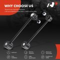 A-premium 2 X Rear Sway Bar Links Stabilizer Compatible With Jeep Wrangler Jk Chevrolet Tahoe Suburban 1500 Avalanche Gmc Yukon